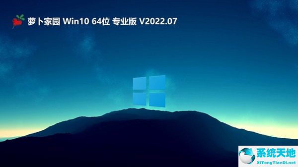 蘿卜家園 win10 64位不死機(jī)游戲版 v2022.07